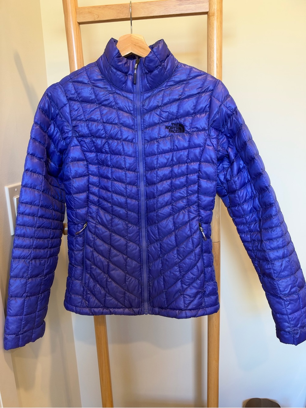 The North Face Women's Purple Thermoball Quilted Jacket